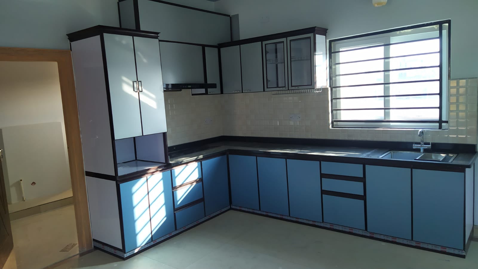Aluminium modular kitchen